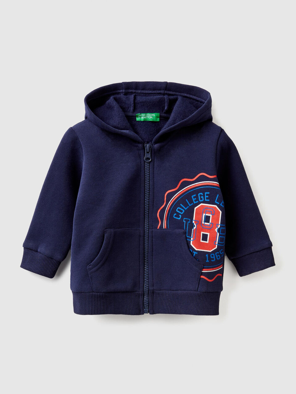 Sweatshirt mit Kapuze und Reißverschluss image number 1