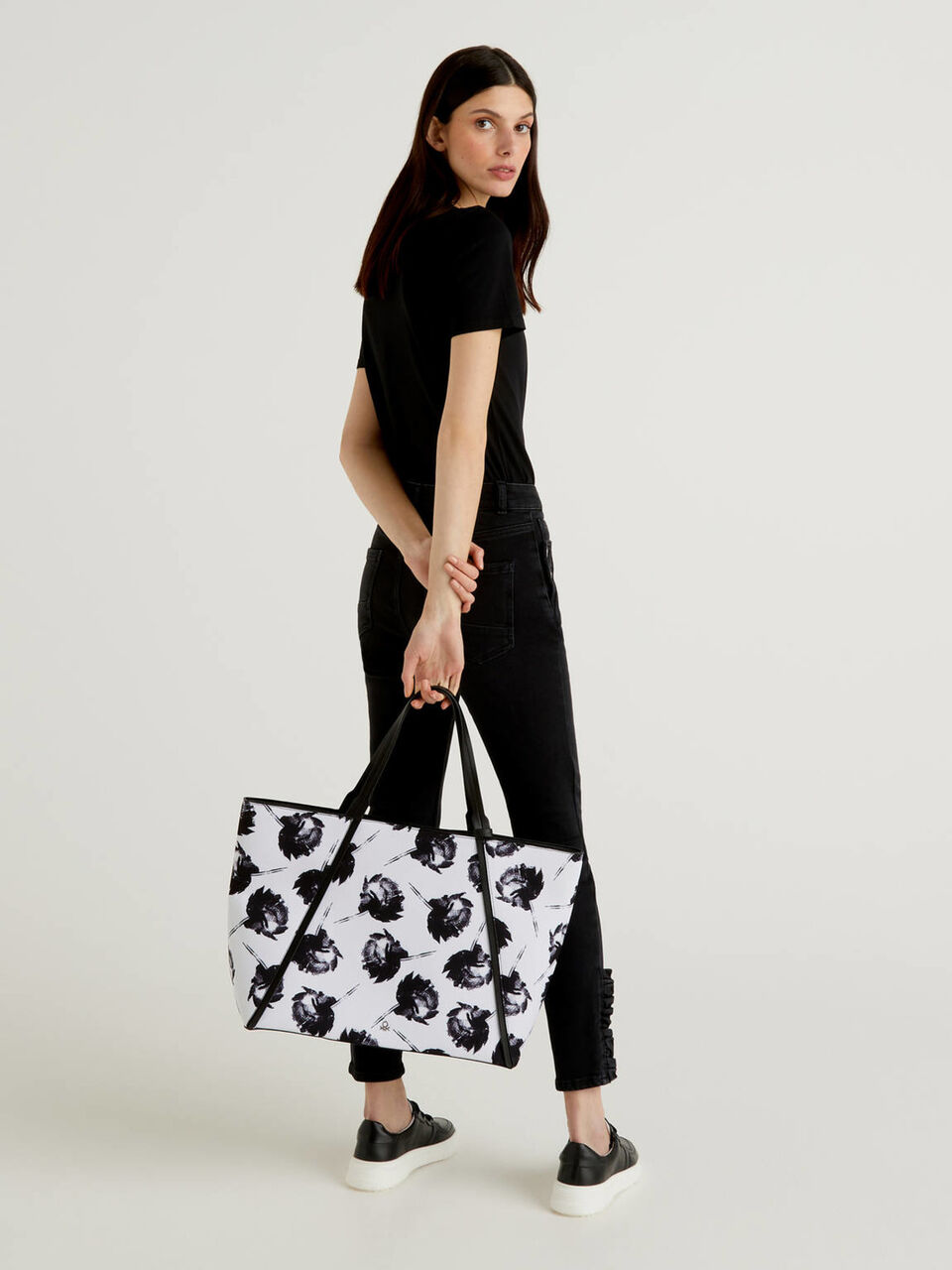 Shopping Bag mit Musterprint image number null