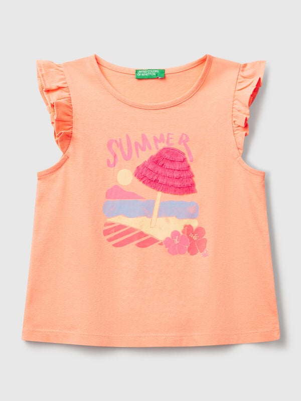 Bedrucktes Tanktop Mädchen