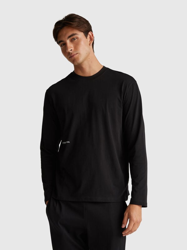 T-Shirt mit Logo-Print Herren