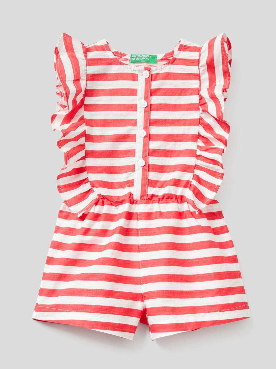 Jumpsuit mit Streifen image number 1