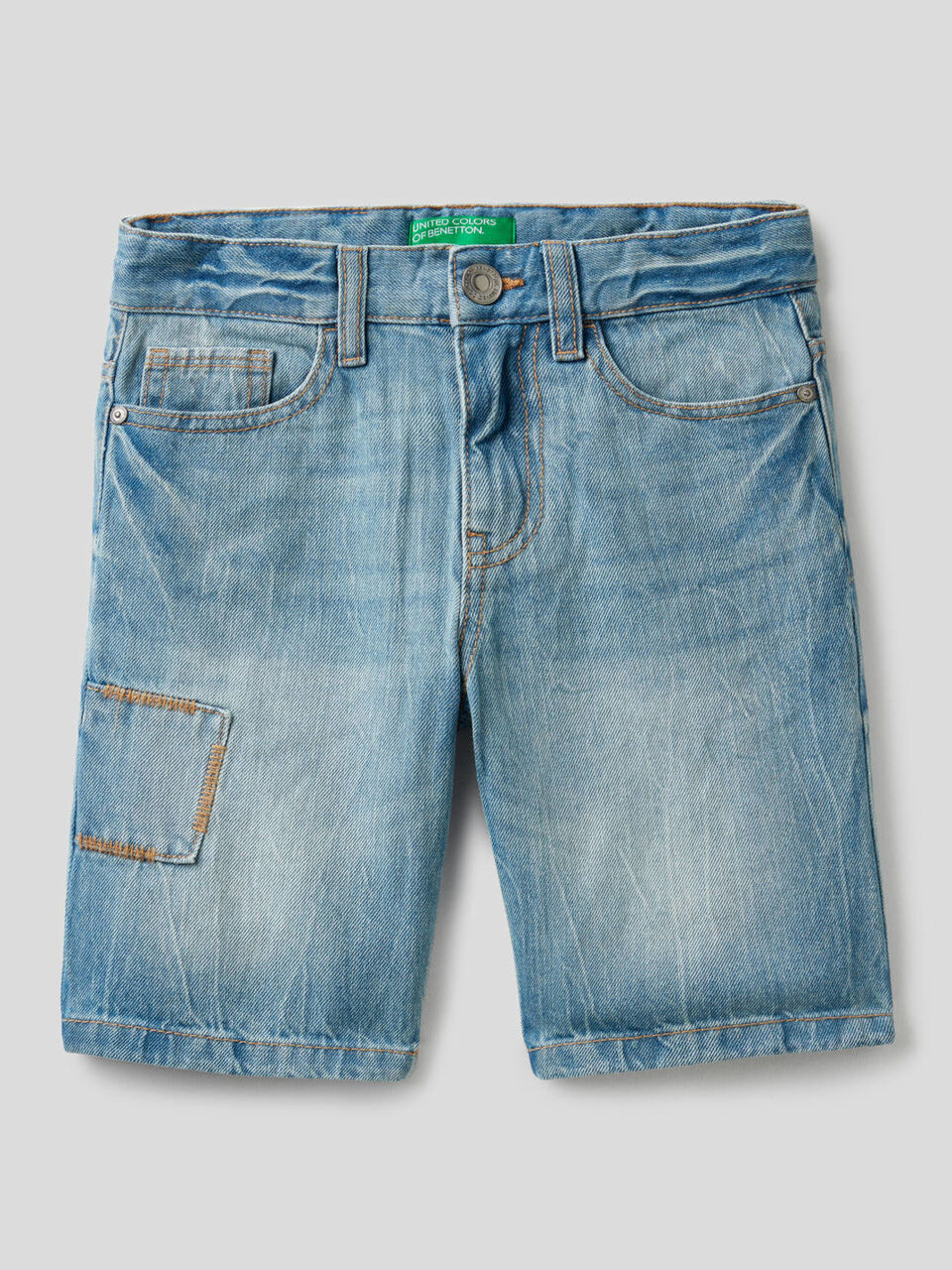 Jeansbermuda aus 100% Baumwolle image number 1