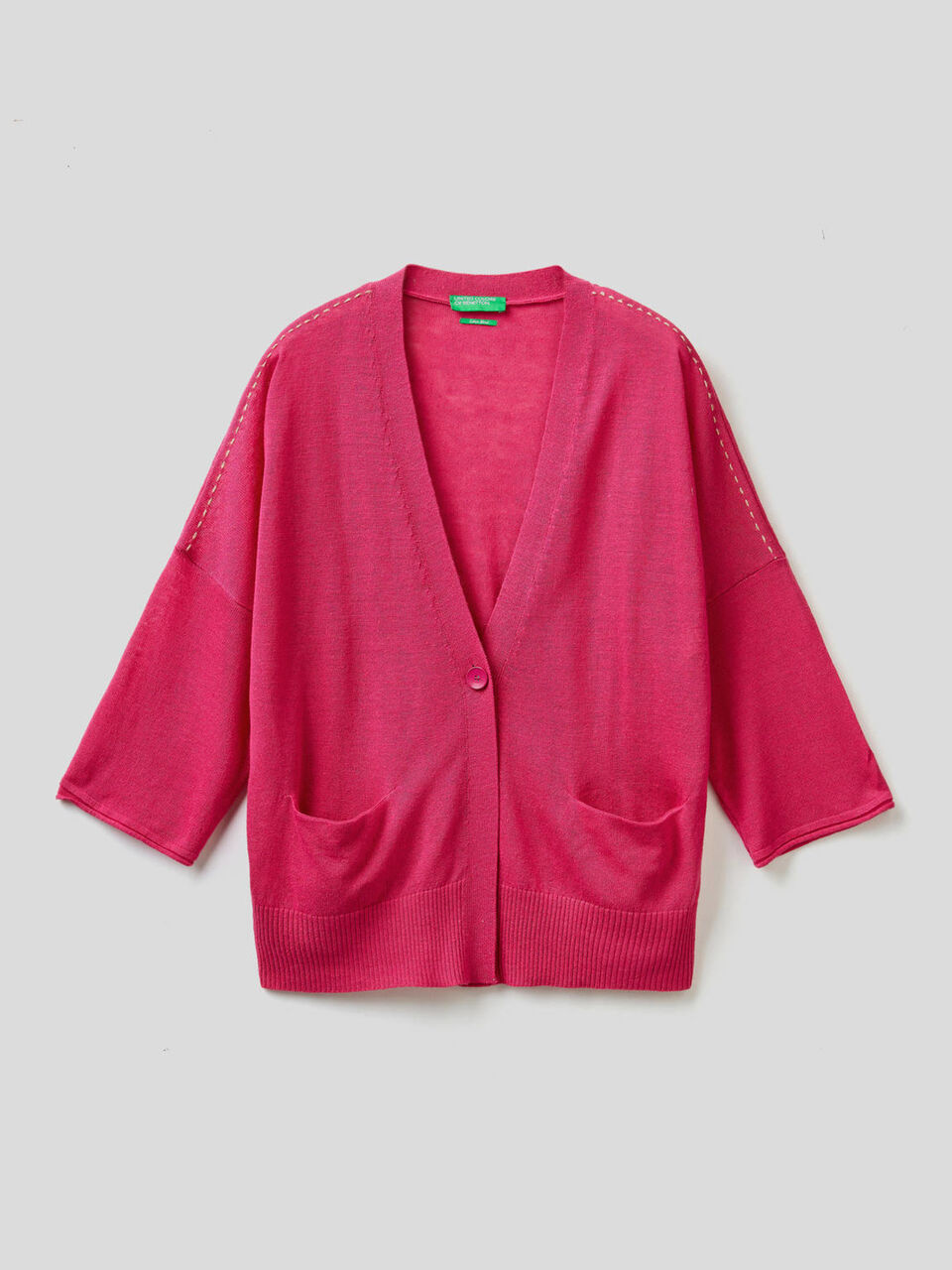 Strickjacke mit V-Ausschnitt image number 1