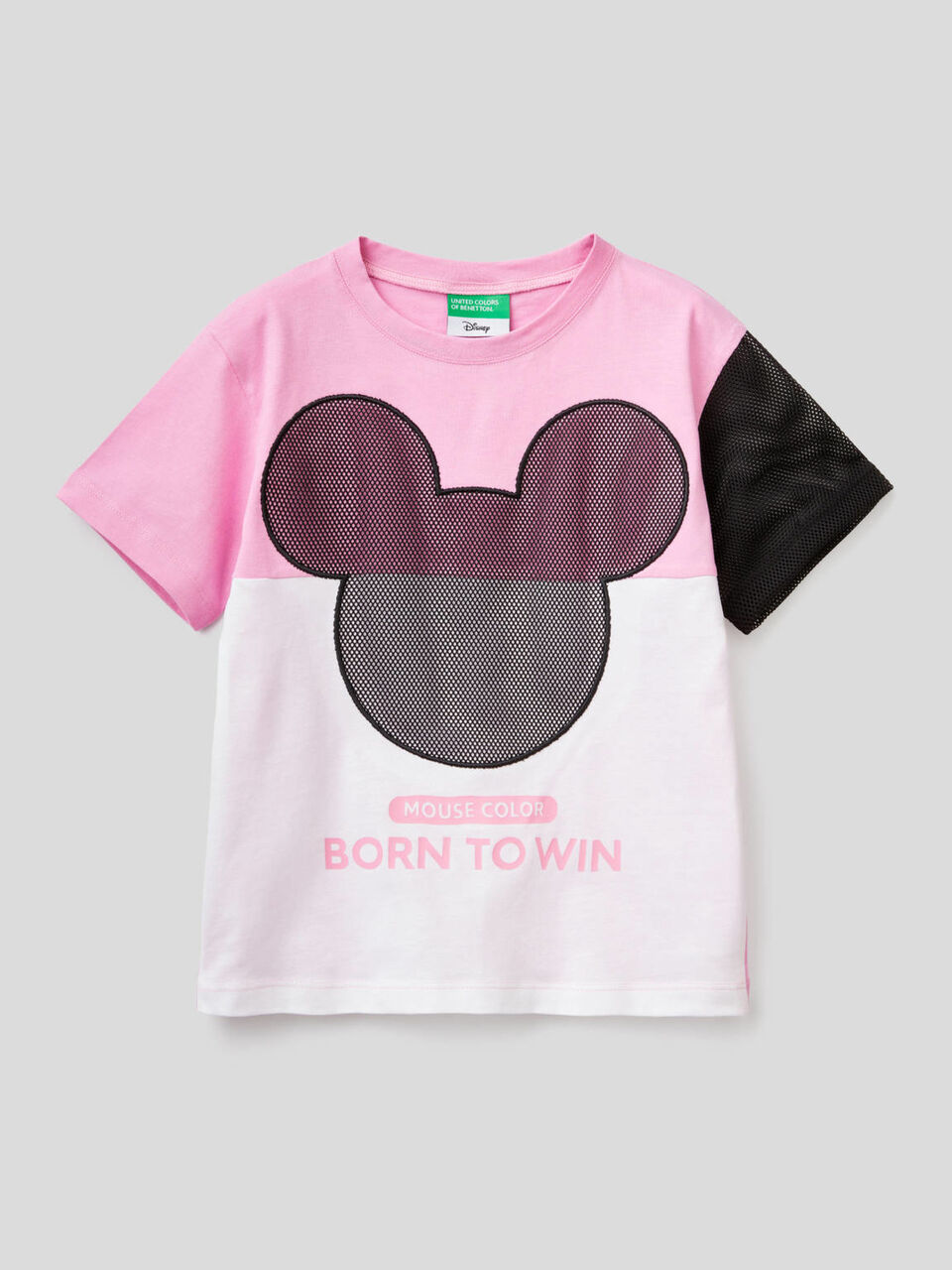 T-Shirt Disney mit Details aus Netzstoff image number 1