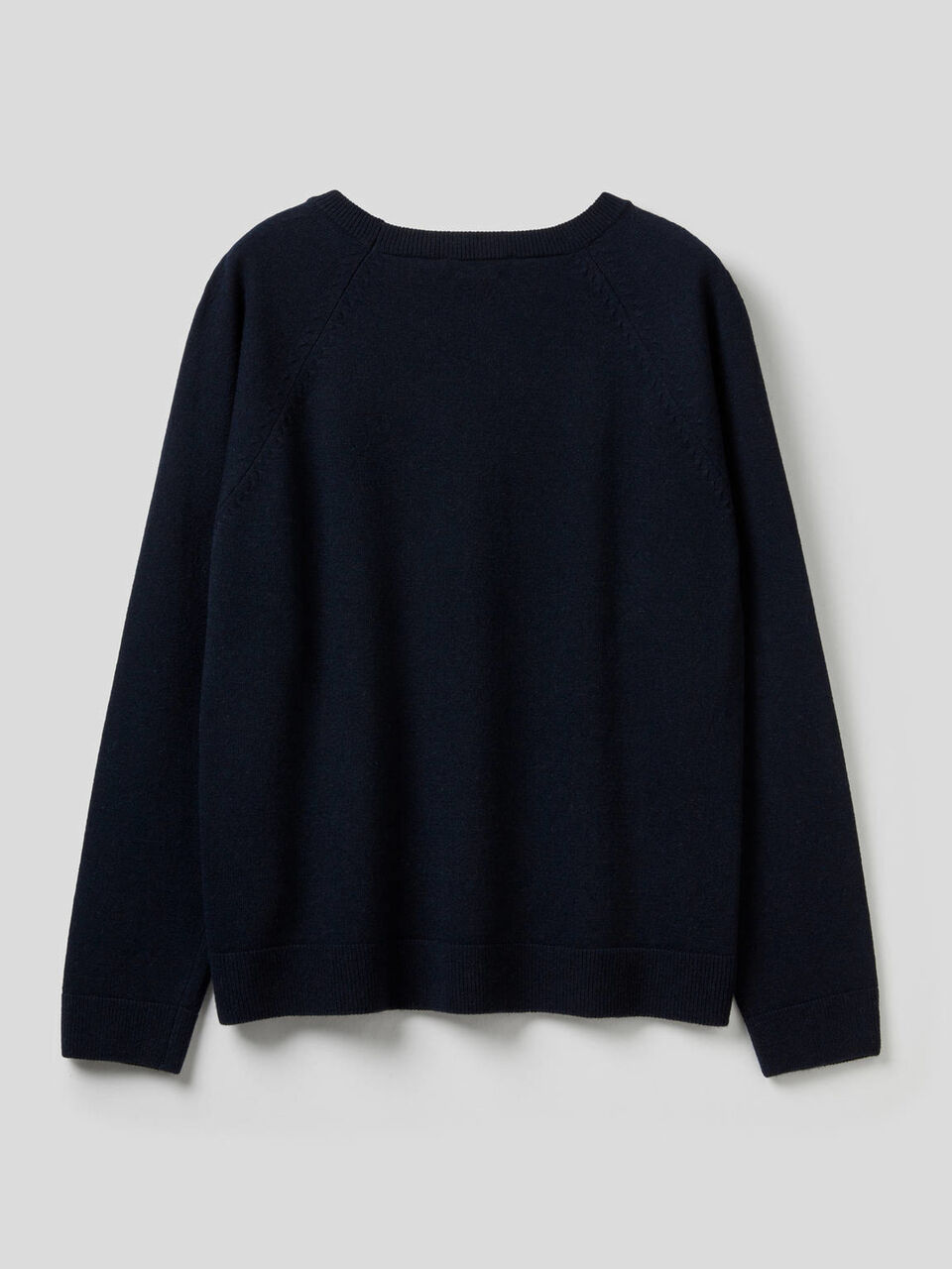 Pullover mit Rundausschnitt in einer Mischung aus Wolle und Cashmere image number 2