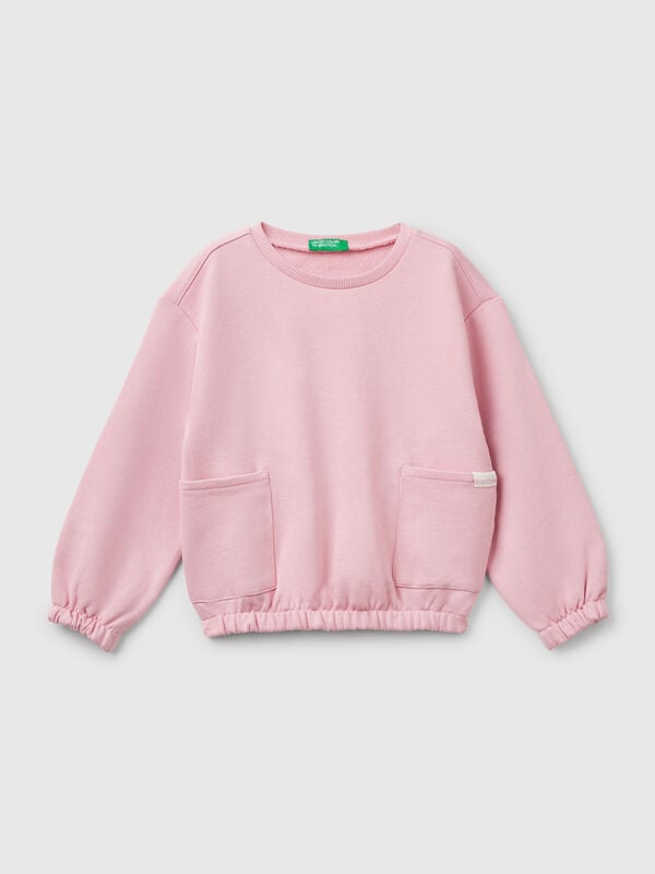 Sweatshirt mit Taschen Mädchen