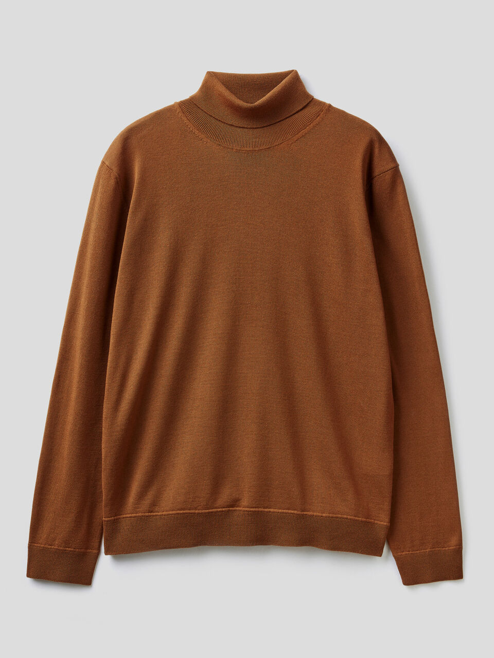 Rollkragenpullover aus reiner Schurwolle image number 1