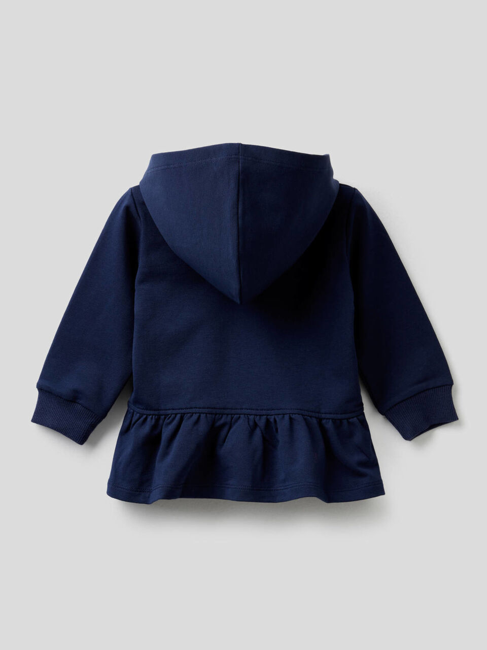 Sweatshirt mit Rüsche und Kapuze image number 2