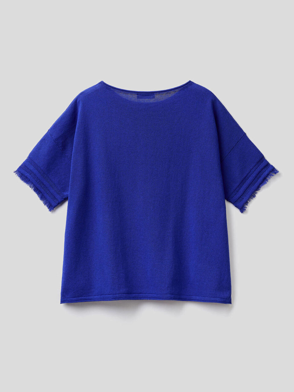 Shirt mit ausgefransten Ärmeln image number 2