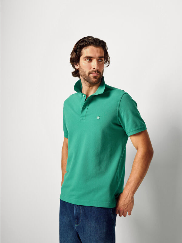 Poloshirt mit normaler Passform Herren