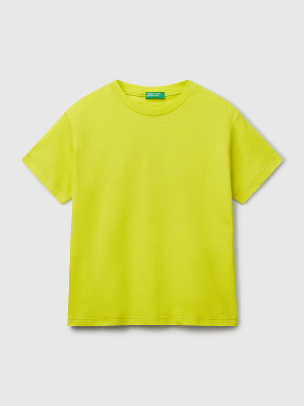 Baumwoll-T-Shirt mit Aufdruck Jungen