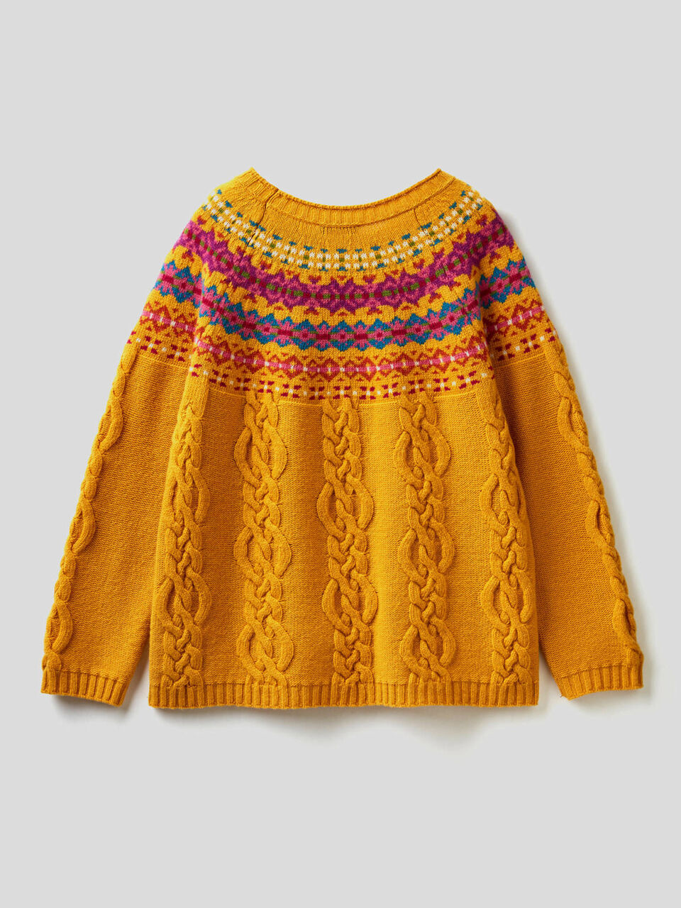 Pullover mit Jacquard-Verarbeitung image number 2