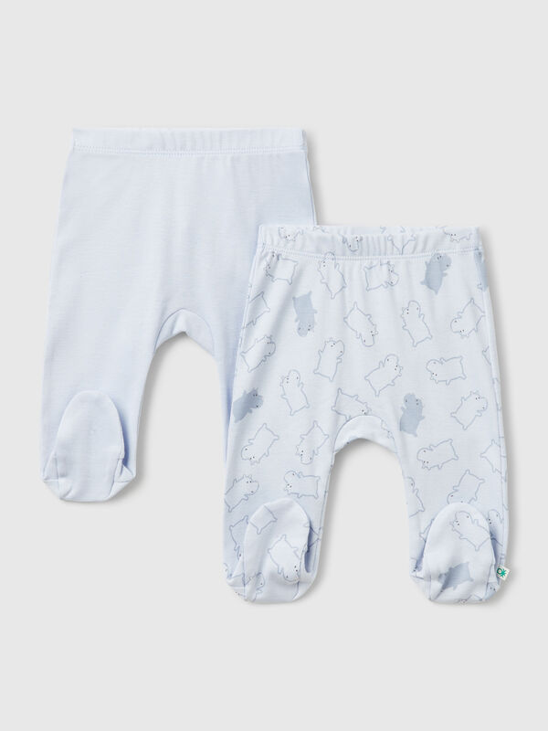 Zwei Hosen aus Baumwolle Newborn