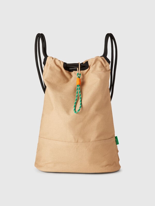 Rucksacktasche aus reiner Baumwolle Herren