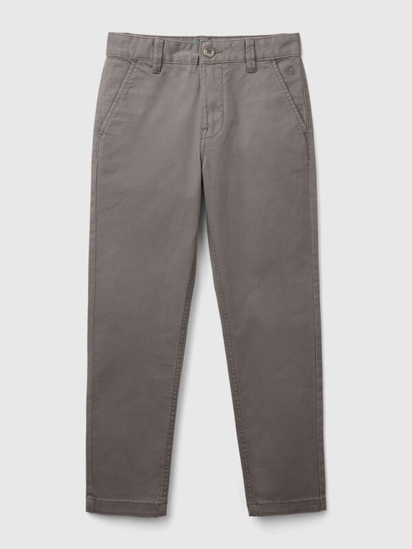 Slim-Fit-Chinos aus stretchiger Baumwolle Jungen