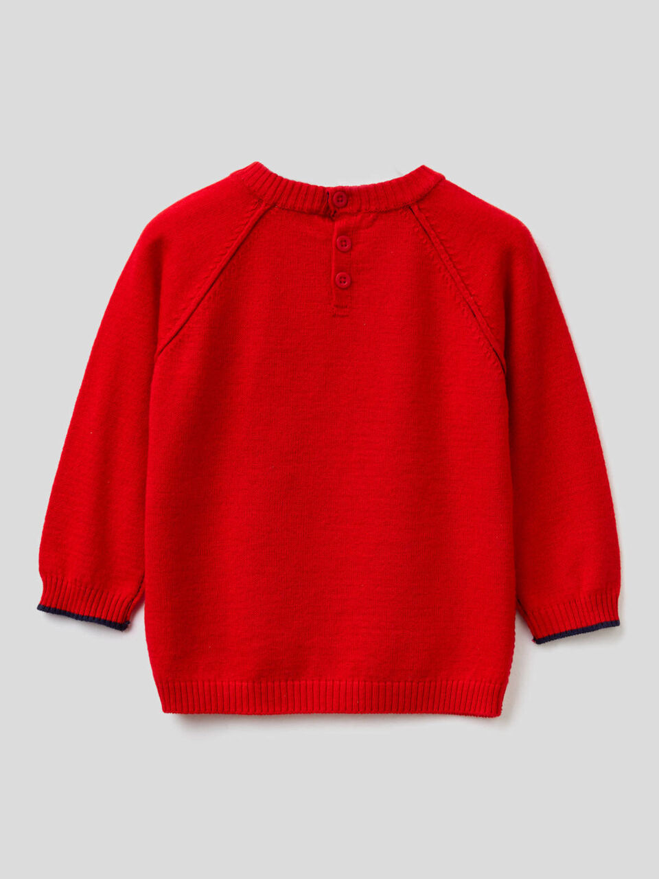 Sweatshirt mit Rundausschnitt und Raglanärmeln image number 2