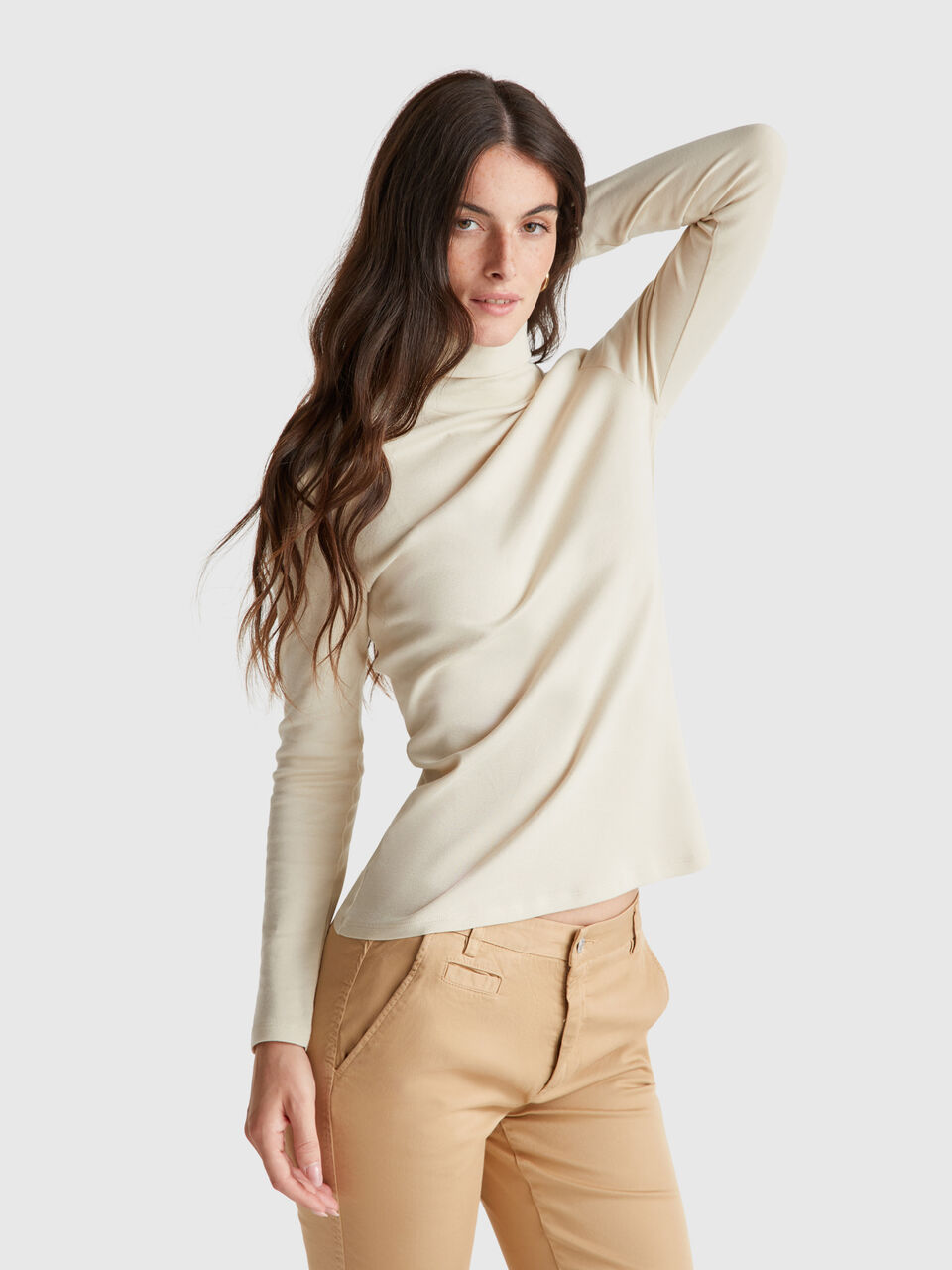 TURTLE NECK SWEATER Damen image number null