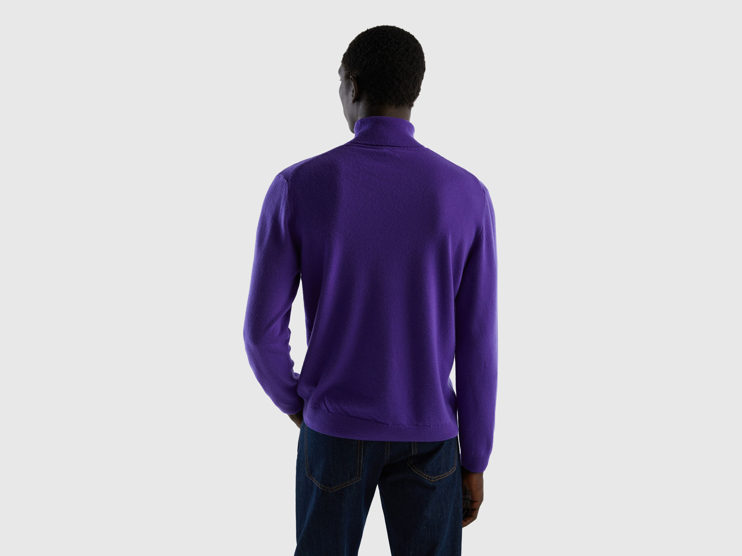 Rollkragenpullover aus reiner Schurwolle image number 2