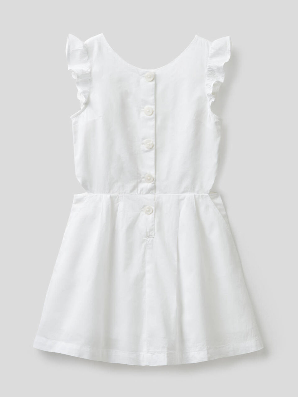 Ausgestelltes Kleid aus 100% Baumwolle image number 1