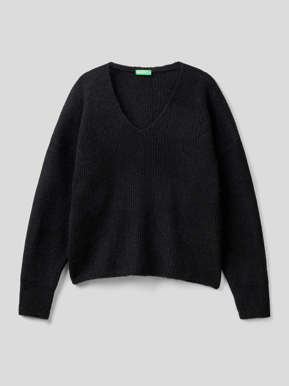 Pullover im Boxy Fit mit V-Ausschnitt image number 1