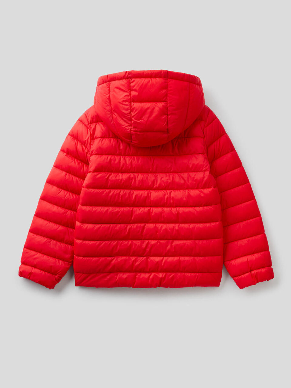 Jacke mit Kapuze aus technischem Stoff image number null