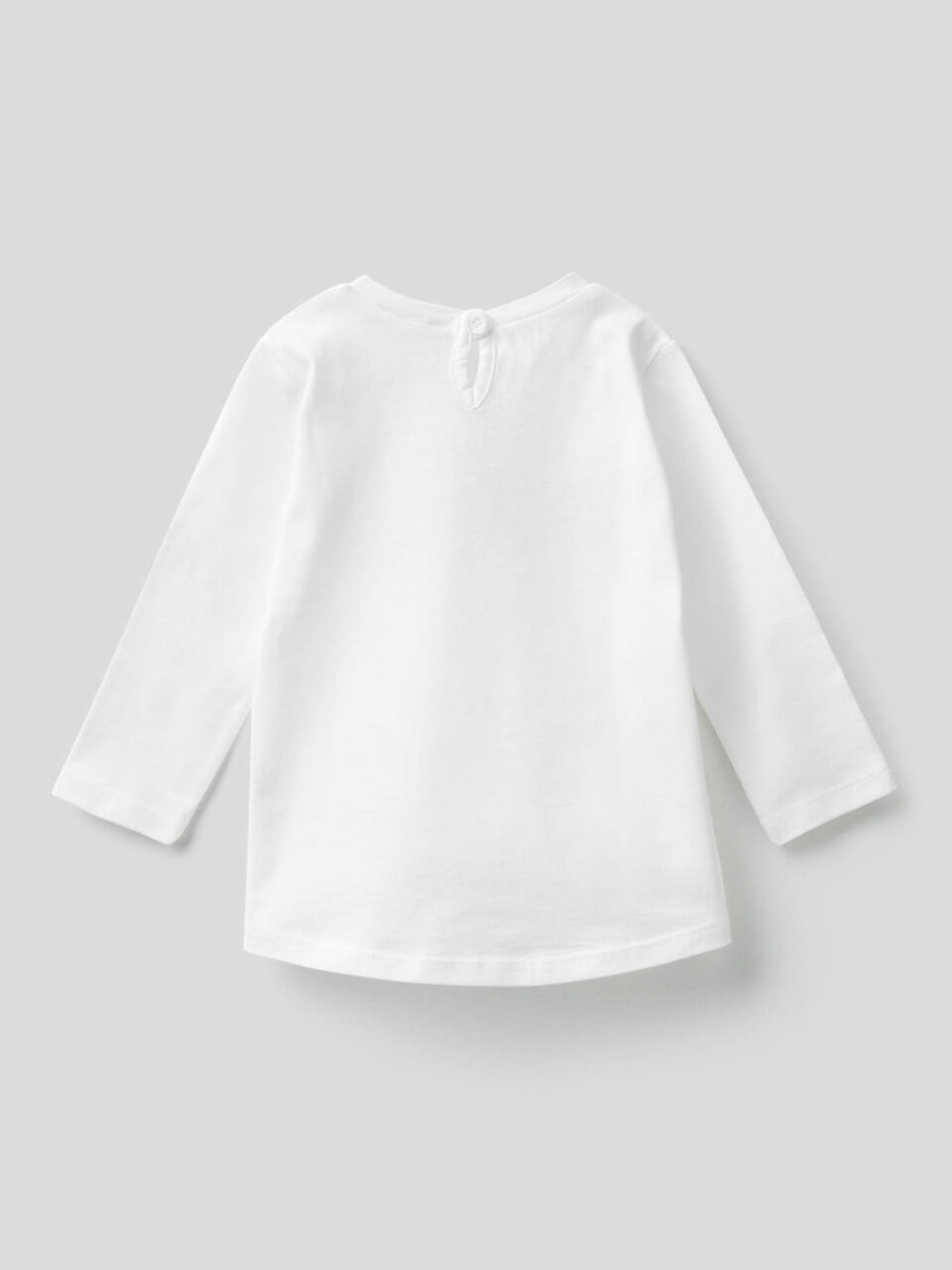 T-Shirt aus 100% Baumwolle mit langen Ärmeln image number 2