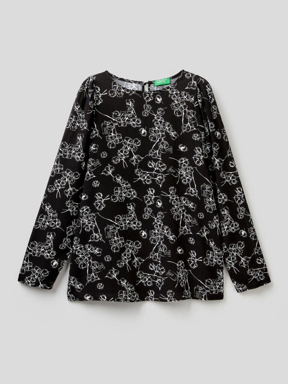 Bluse mit Print image number 1