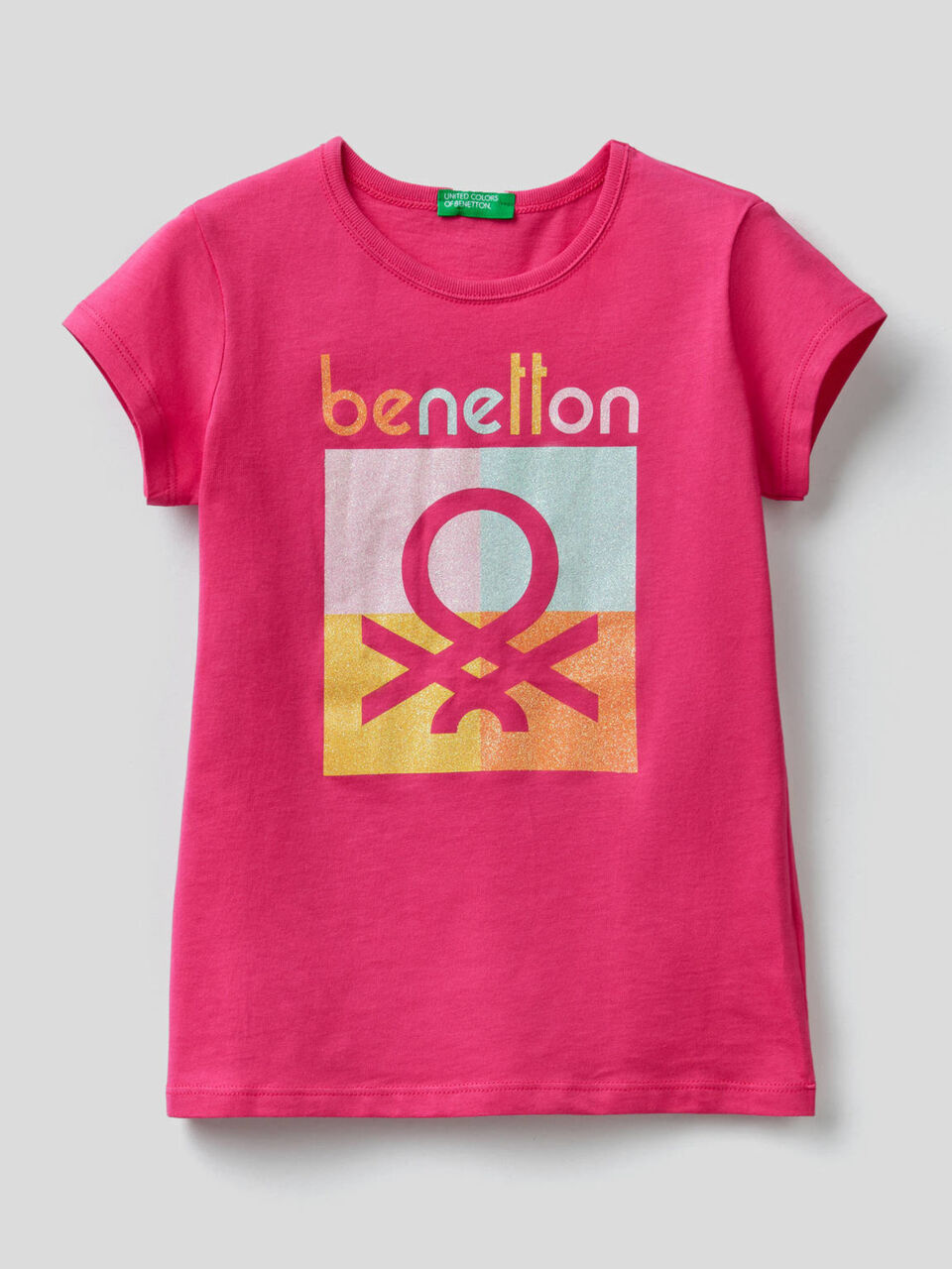 T-Shirt aus reiner Baumwolle mit Print image number null