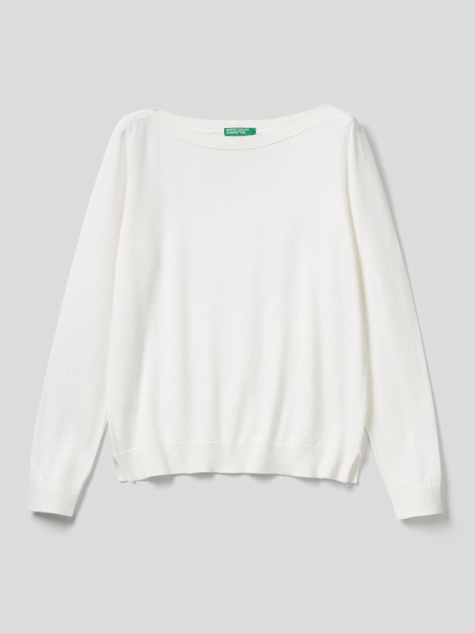 Pullover mit Carmenausschnitt image number 1