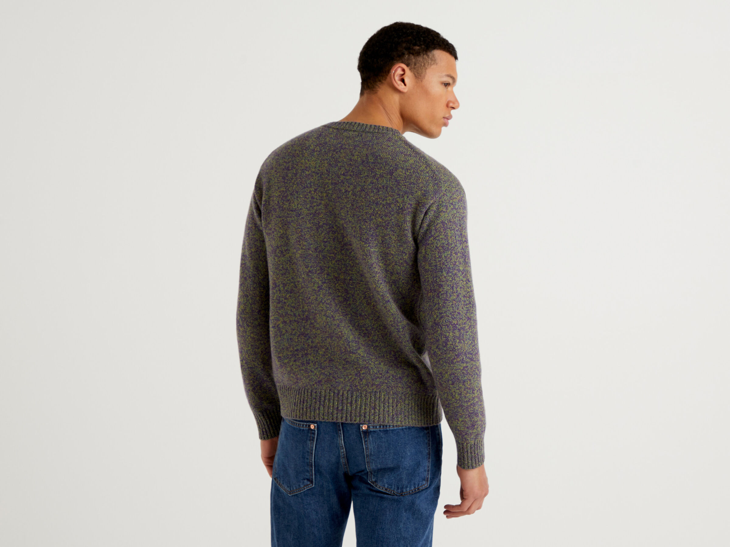 Pullover aus reiner Shetlandwolle mit Rundausschnitt image number 2