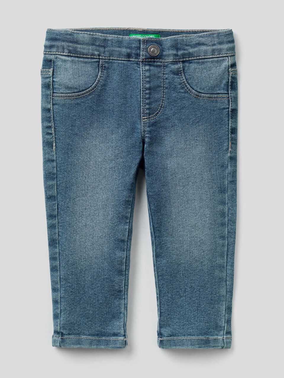 Slim-Fit-Jeans aus Denim "Eco-Recycle" image number 1