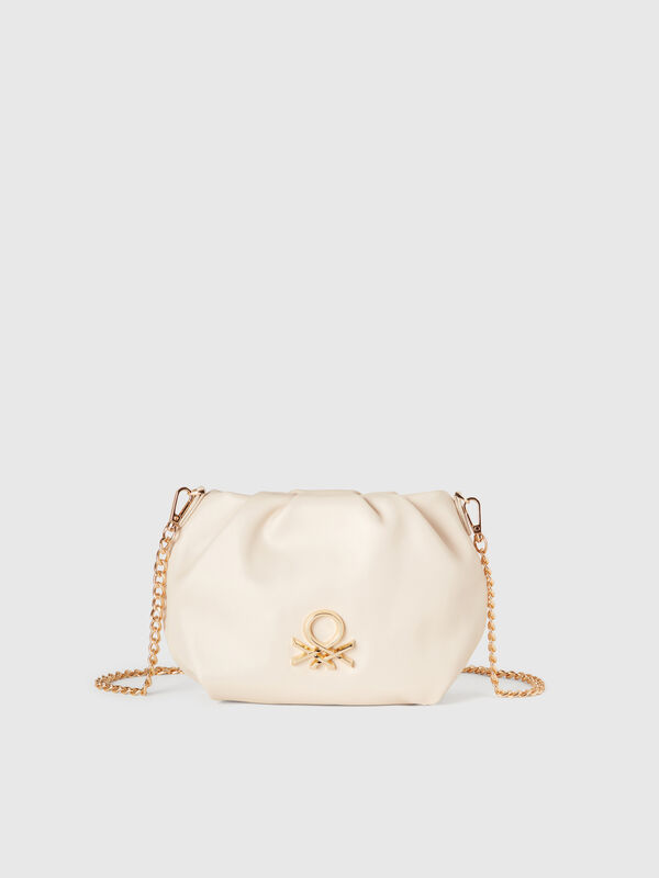 Mini-Clutch mit Schulterriemen Damen