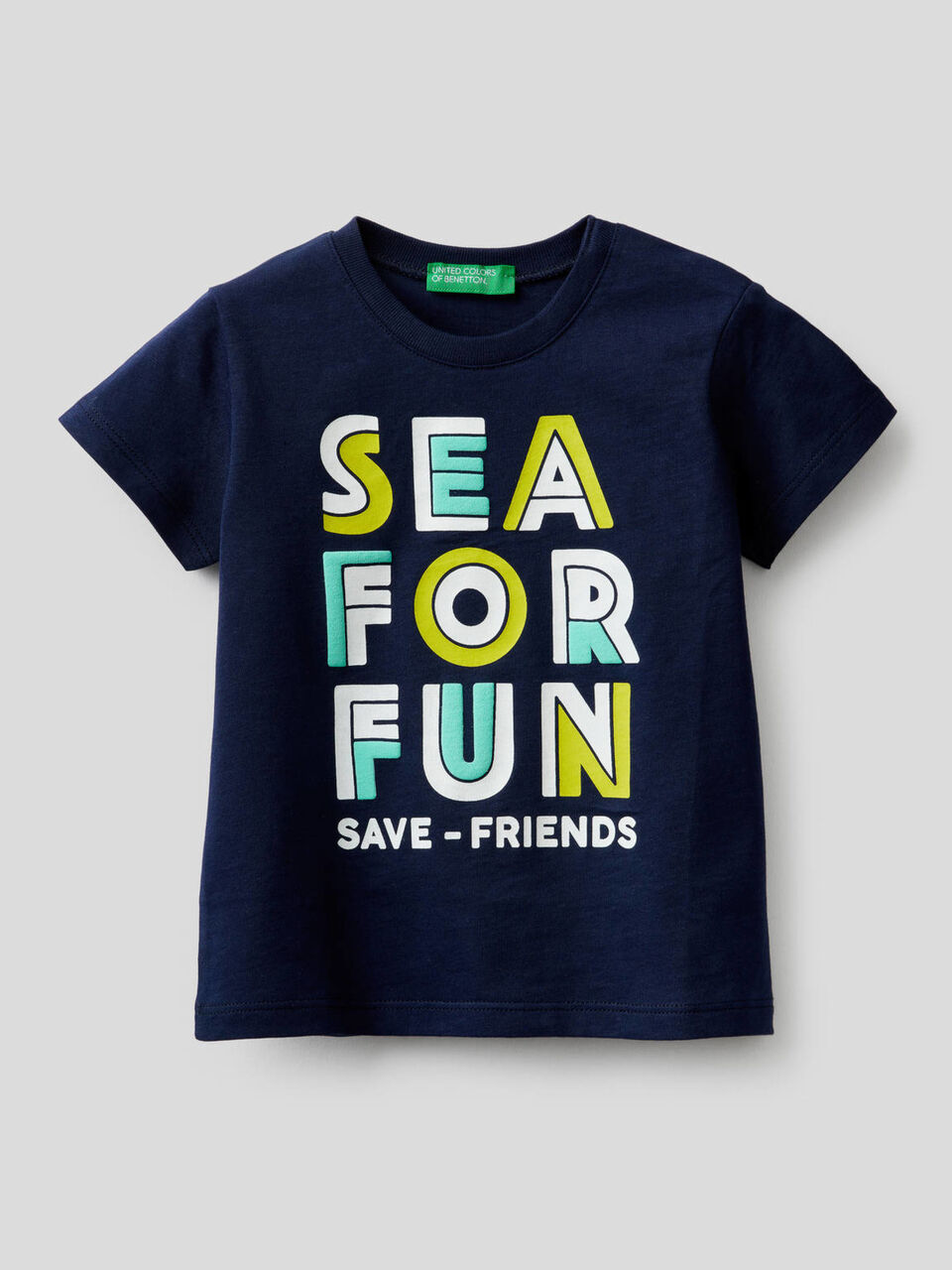 T-Shirt aus 100% Baumwolle mit Print image number 1