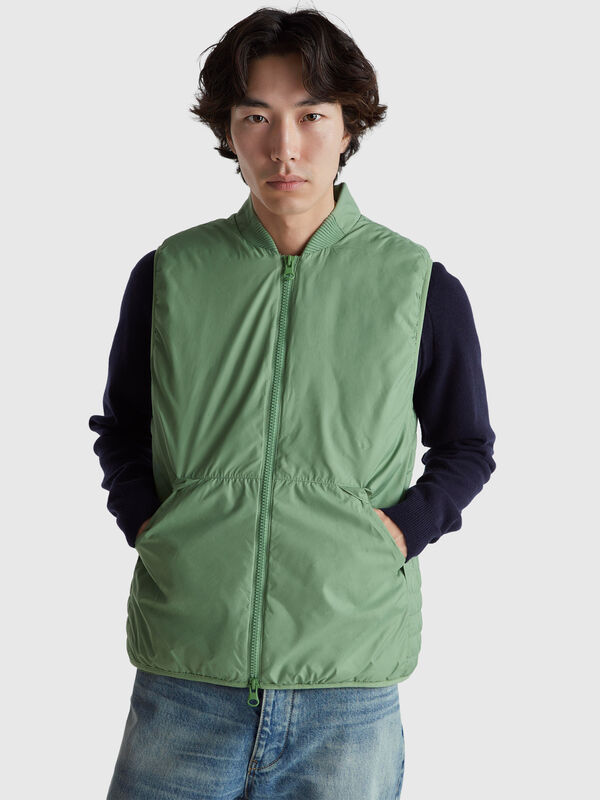 Nylonweste mit recycelter Wattierung Herren