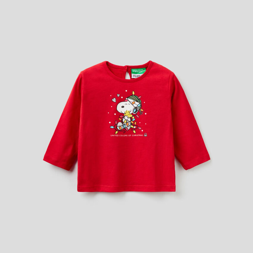 Weihnachtliches Peanuts-T-Shirt