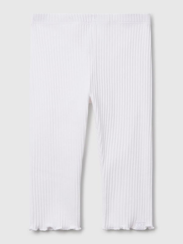 Leggings aus Stretch-Baumwolle Mädchen
