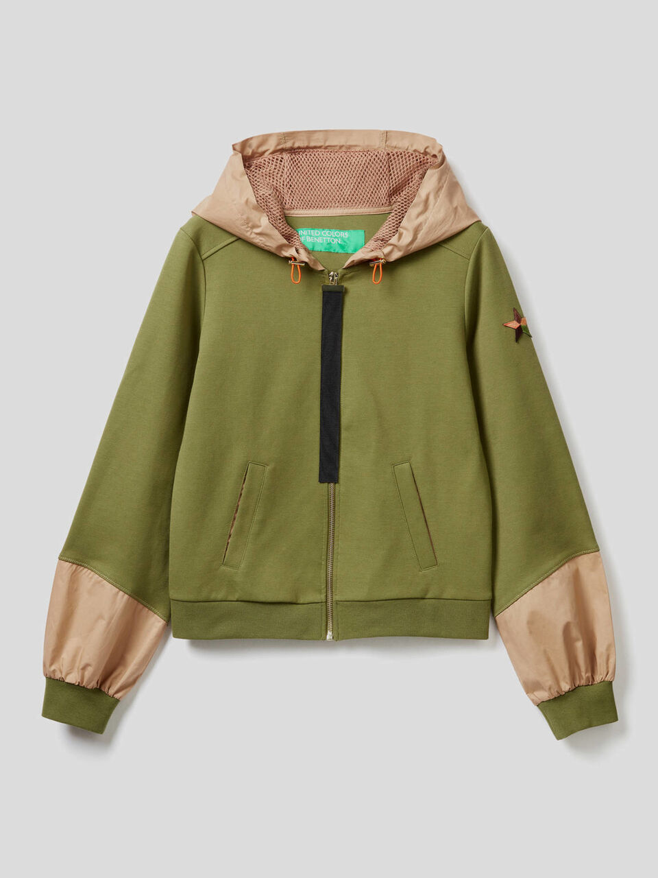 Sweatshirt mit Reißverschluss und Kapuze image number 1