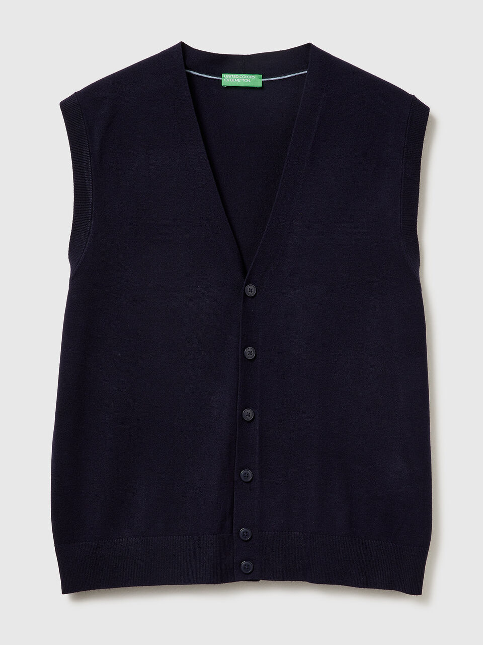 S/L V NECK SWEATER Herren image number 1