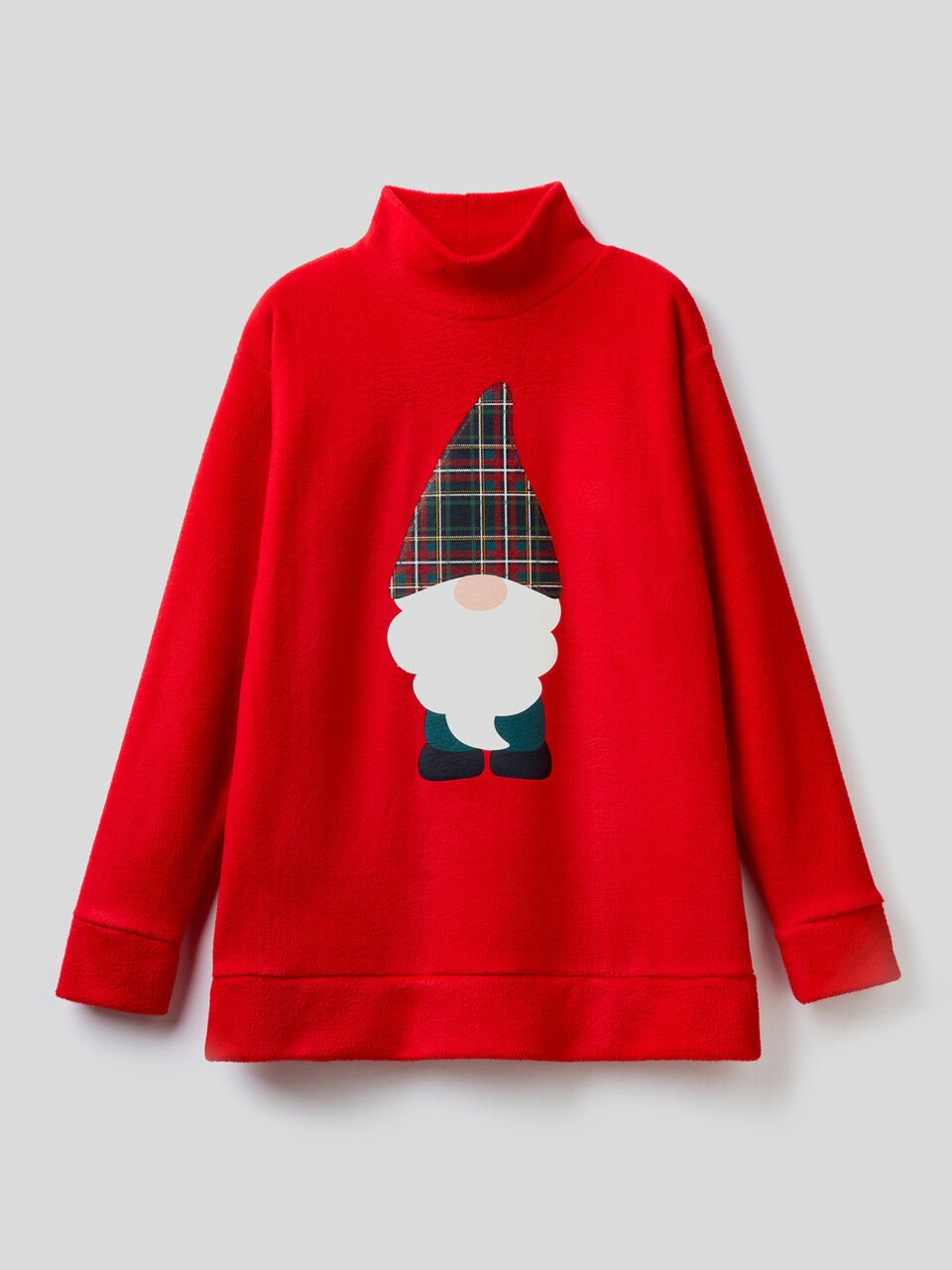Stehkragenpullover aus Fleece image number 1