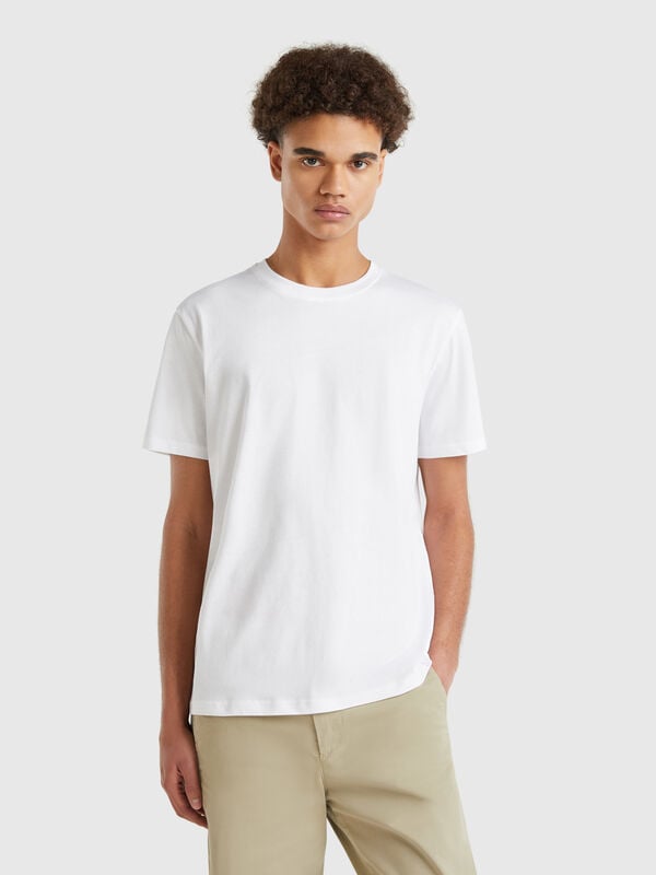 T-Shirt in Weiß Herren