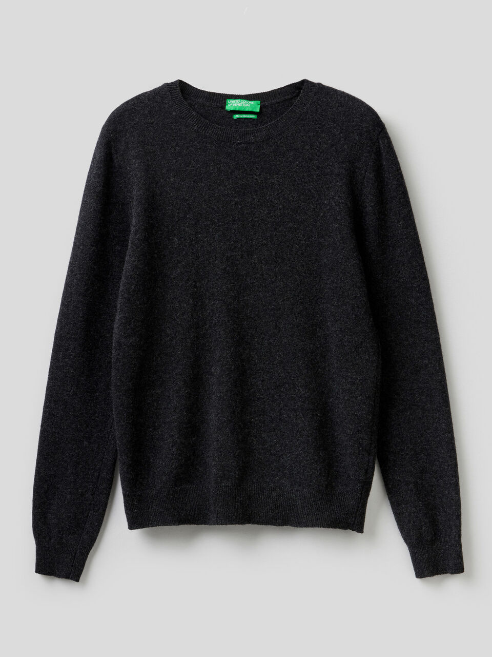 Pullover aus reiner Schurwolle mit Rundausschnitt image number 1