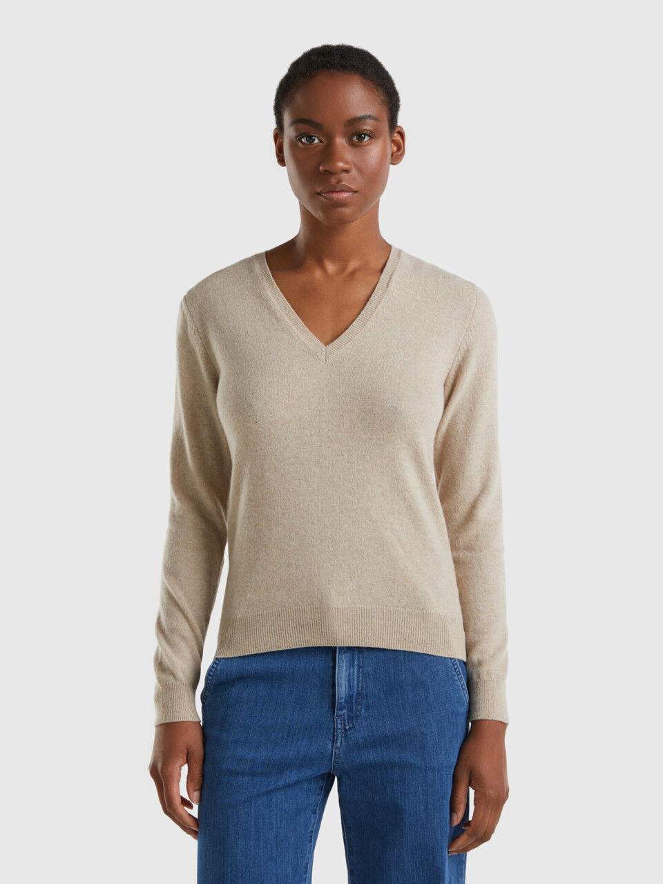 Benetton merino pullover