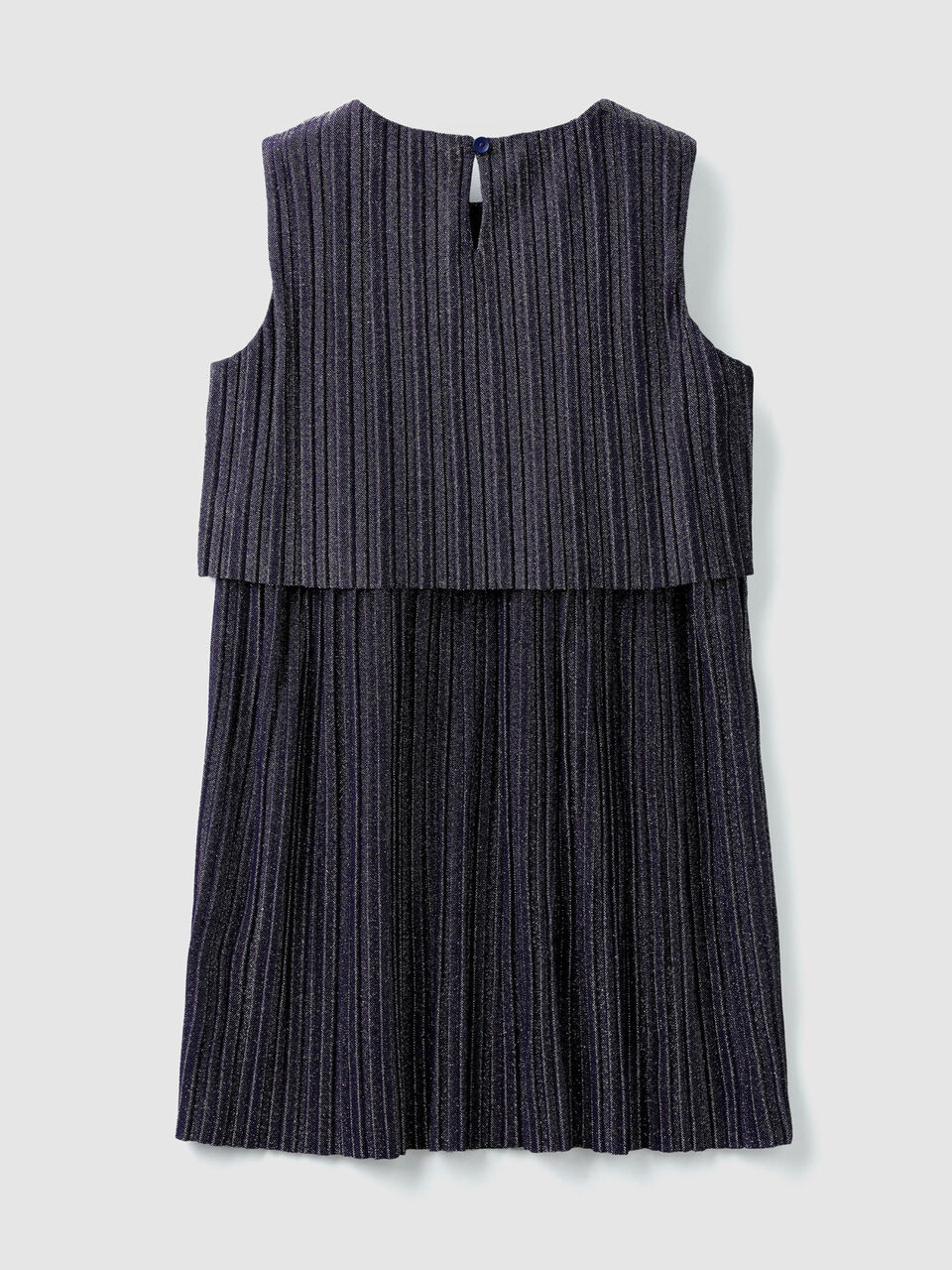 Plisséekleid mit Lurex image number 2