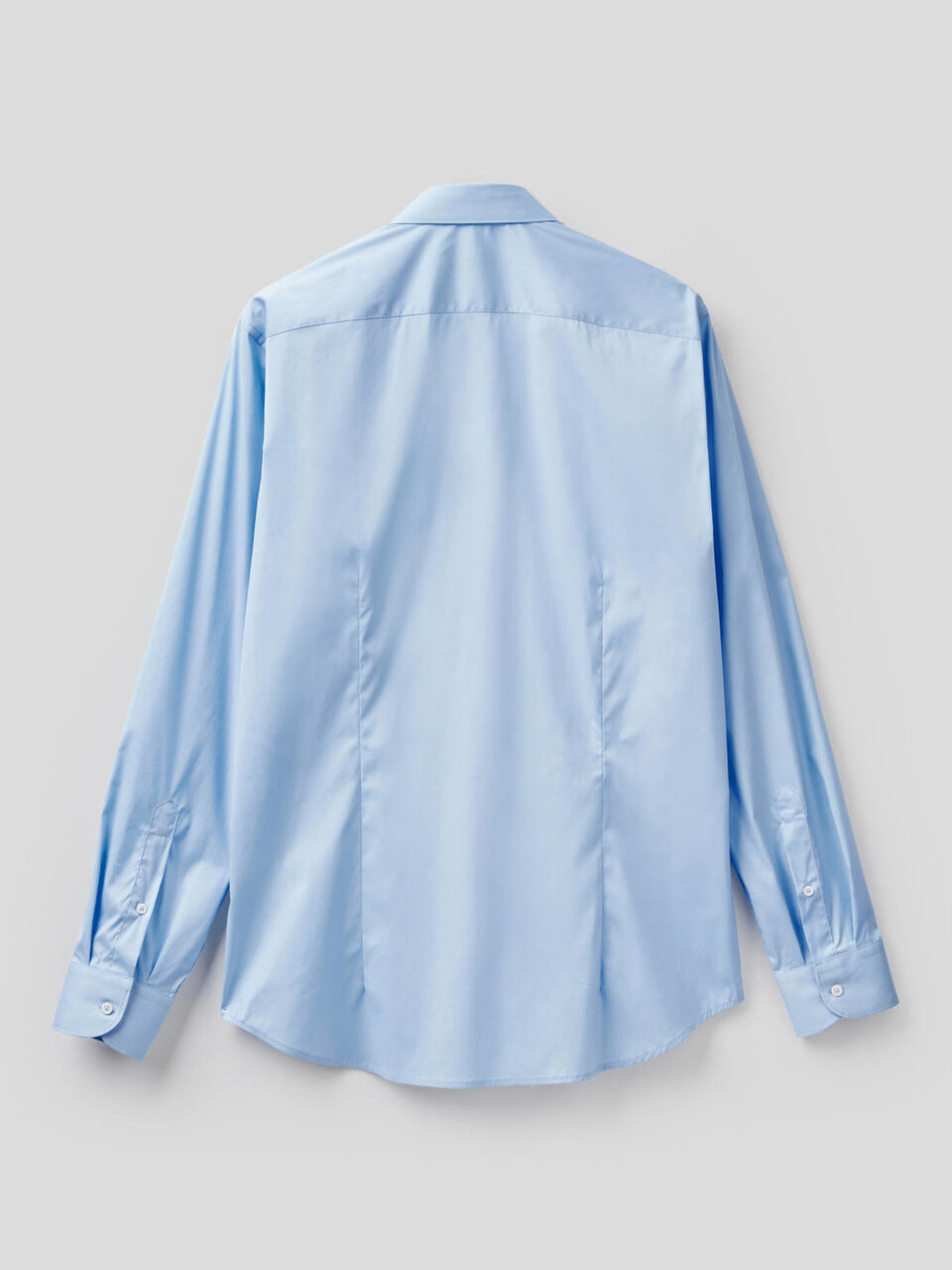 Einfarbiges Slim-Fit-Hemd image number 2