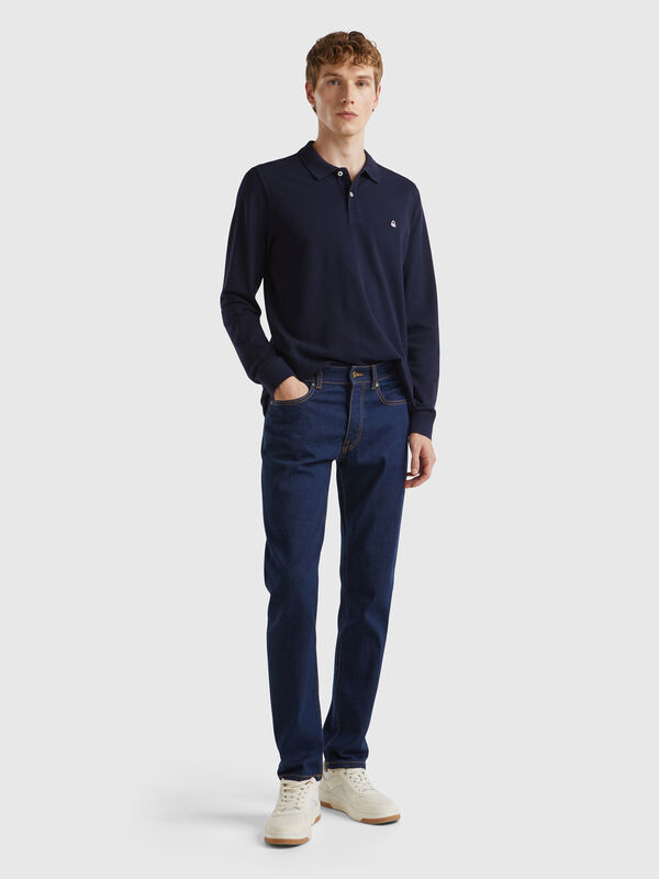 Slim-Fit-Jeans mit fünf Taschen Herren