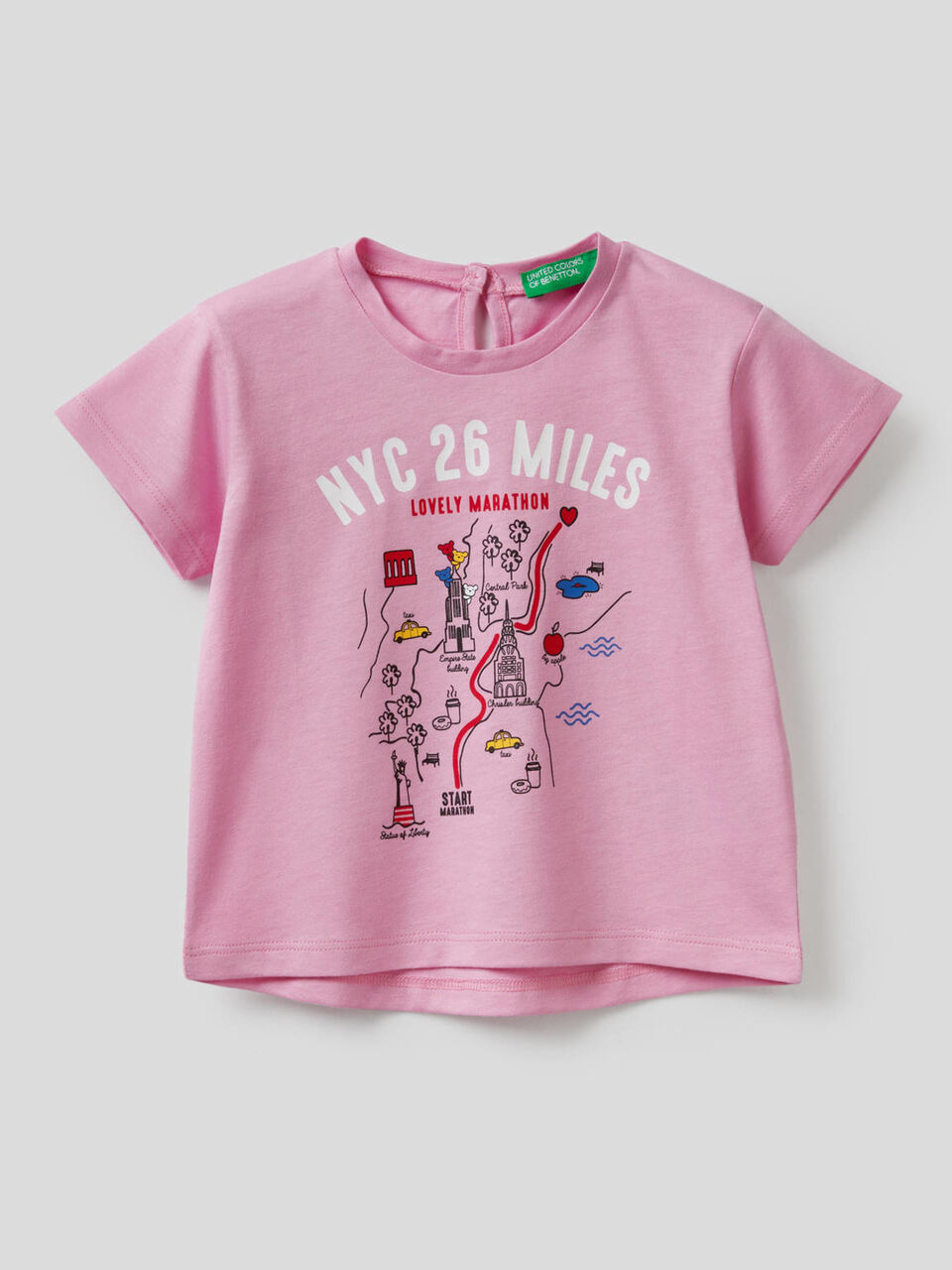 T-Shirt aus 100% Baumwolle mit Print image number 1