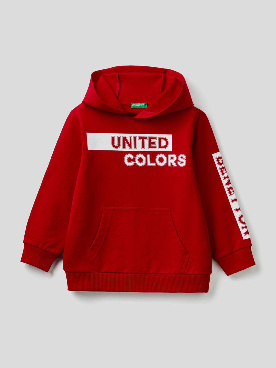 Sweatshirt aus 100% Baumwolle mit Kapuze image number 1