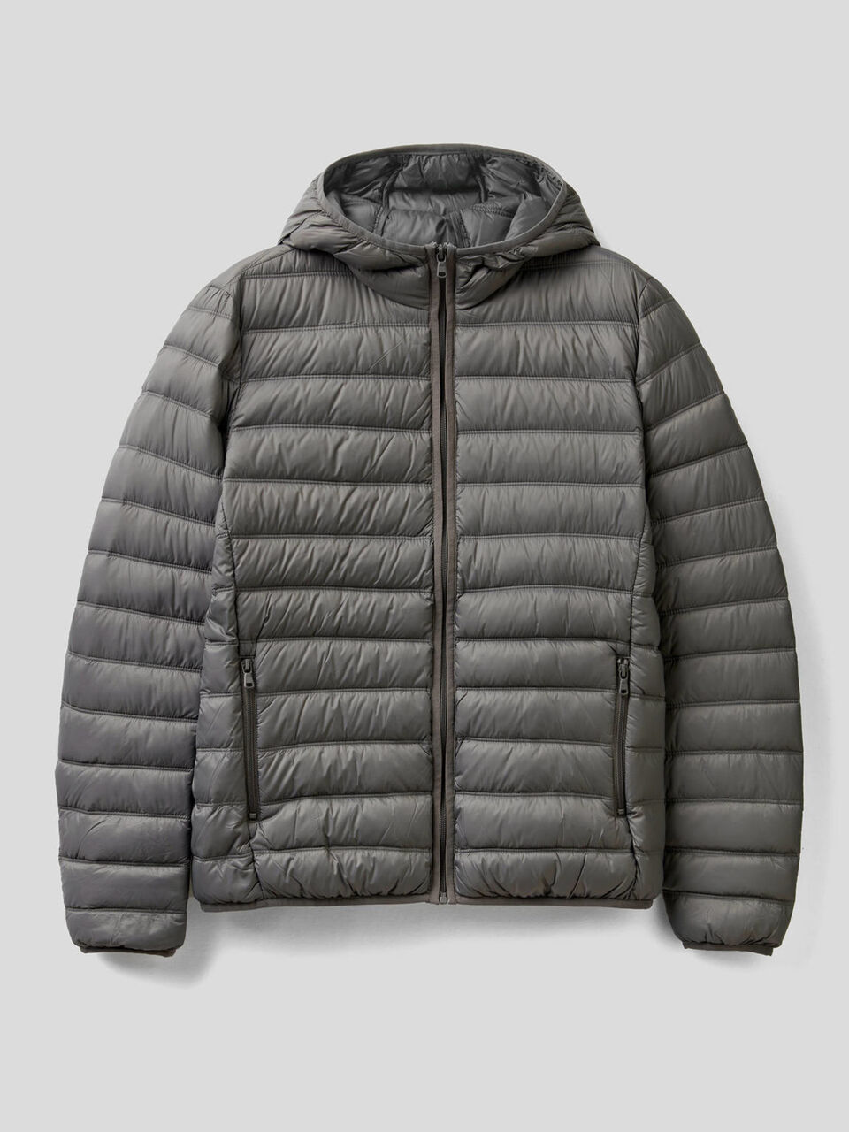 Slim-Fit-Daunenjacke mit Kapuze image number 1