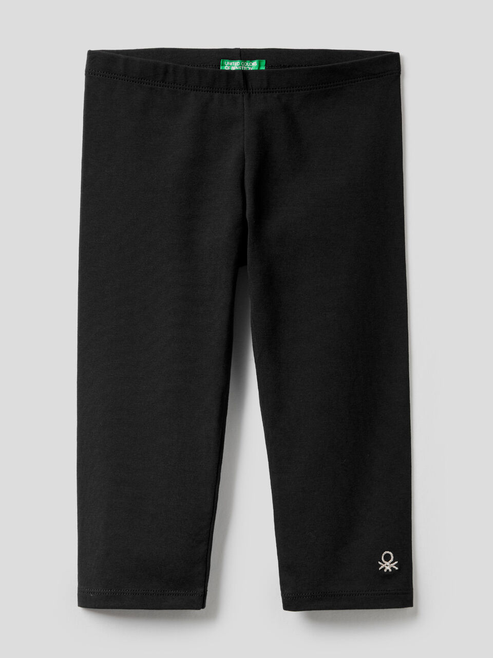 3/4-Leggings aus stretchiger Baumwolle image number 1