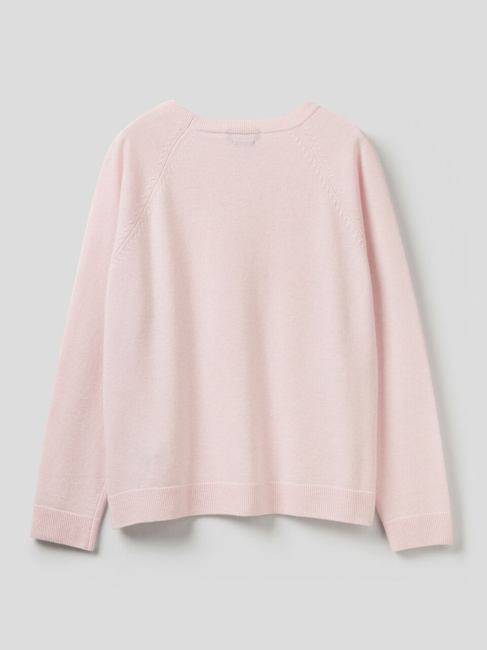 Pullover aus Wolle und Cashmere mit Rundausschnitt image number 2